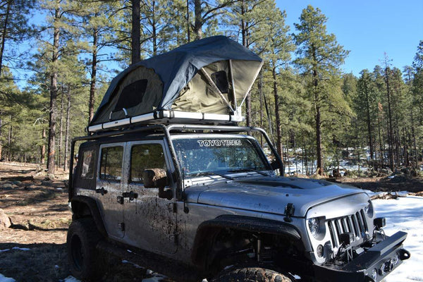 Raptor Series 100000-126800 Jeep Truck SUV Camping Rooftop Tent w/Ladder - OFFGRID Voyager