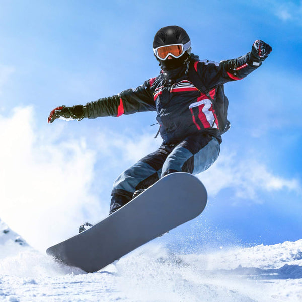 Gonex Ski Helmet Winter Snow Snowboard Skate Helmet with Safety Certification for Men, Women & Young Size L Adjustable 58-61cm Matte Black