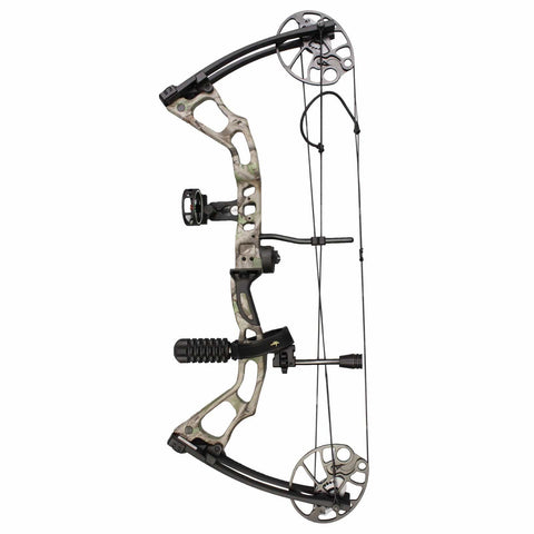 SAS Feud 70 Lbs Compound Bow (Camo with Starter Accessories)