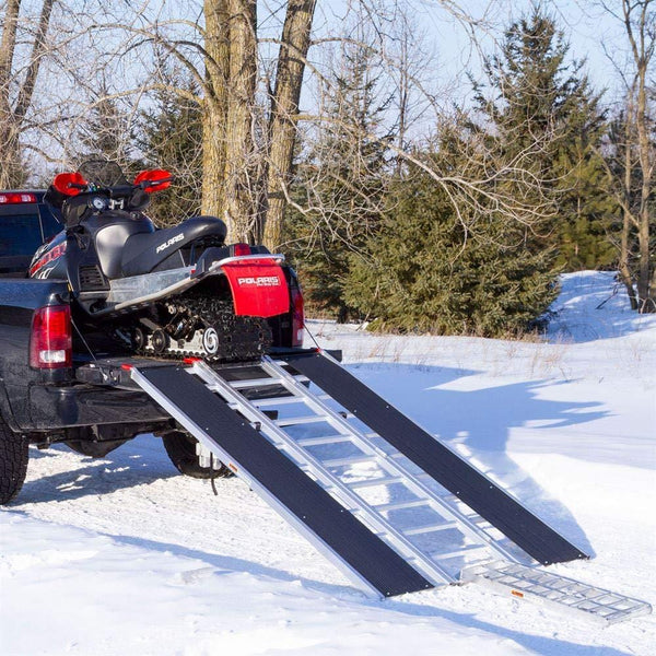 Rage Powersports 94" x 54" Snowmobile Loading Ramp with Center Track Extension