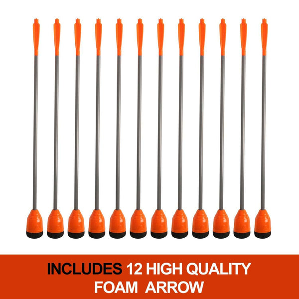 Kids Toy Crossbow Set, Archery Crossbow Set, Bow & Arrow Toy, Basic Archery Set Indoor Outdoor Hunting Game, Bow and Arrow Soft Foam Toy for Kids Boys Girls--Include 4 Targets and 12 Foam Arrows