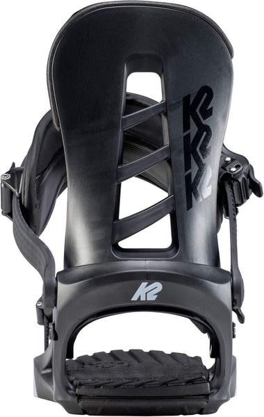 K2 Snowboarding Sonic Men's Adjustable Strap Snowboard Bindings 2020(Black,Large)