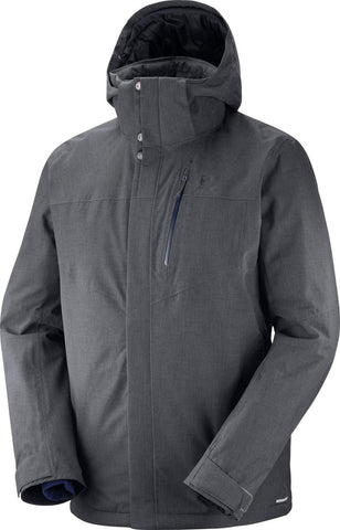 Salomon Men's Fantasy JACKET , Forged Iron, Medium