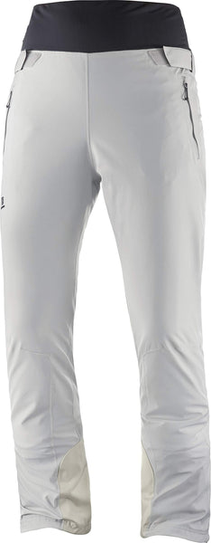 SALOMON Women's Icefancy Pant W, Lunar Rock, X-Small/R
