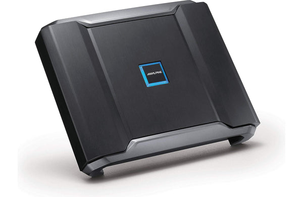 Alpine R-A75M R-Series Monoblock Subwoofer Amplifier - 750 Watts Rms Power with 0 Gauge Amplifier Kit