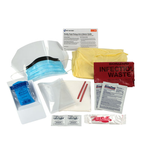 First Aid Only Bloodborne Pathogen Spill Clean Up Kit, Single Use