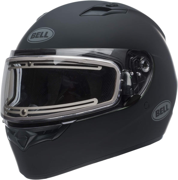 Bell Qualifier Electric Shield Snow Helmet (Matte Black, Large)