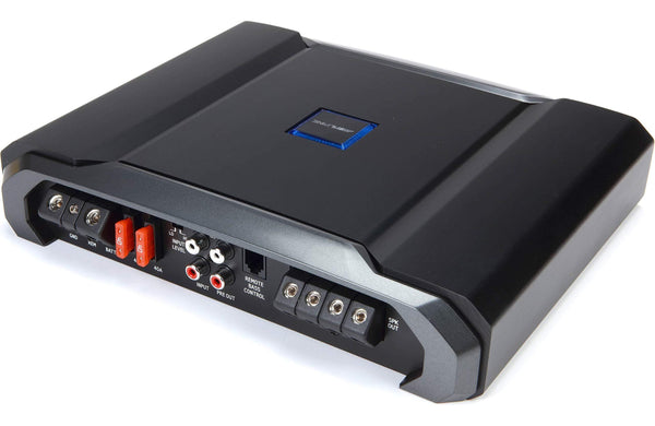 Alpine R-A75M R-Series Monoblock Subwoofer Amplifier - 750 Watts Rms Power with 0 Gauge Amplifier Kit