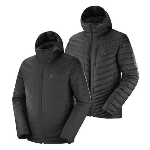 Salomon Men's Drifter Loft Hoodie , Black, Large