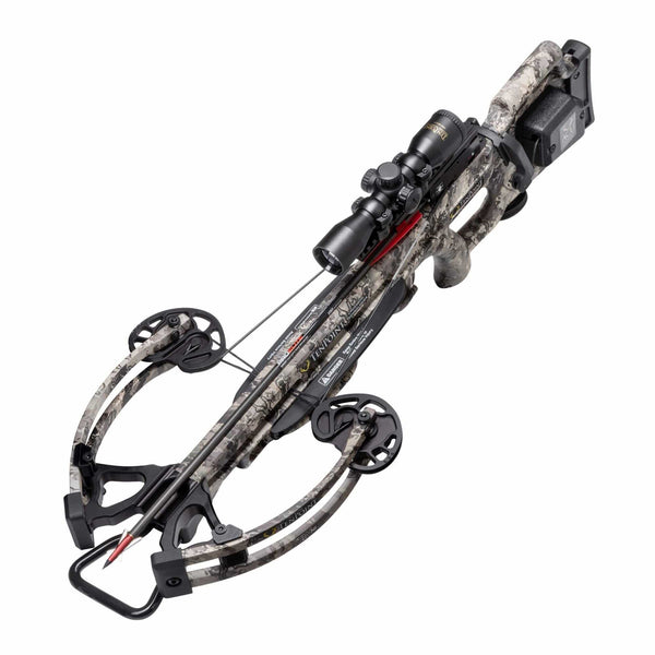 TenPoint Titan M1 370 FPS Crossbow with ProView 3 Scope and ACUdraw Cocking Kit with Three NAP Hunting Broadheads (4 Items)