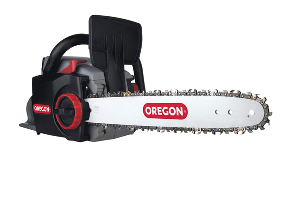 Oregon Cordless 16-inch Self-Sharpening Chainsaw with 6.0 Ah Battery and Rapid Charger