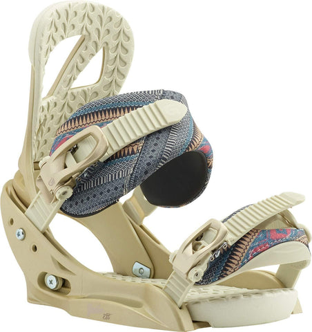 Burton Scribe EST Snowboard Bindings Dusty Rose Womens Sz M (6-8)