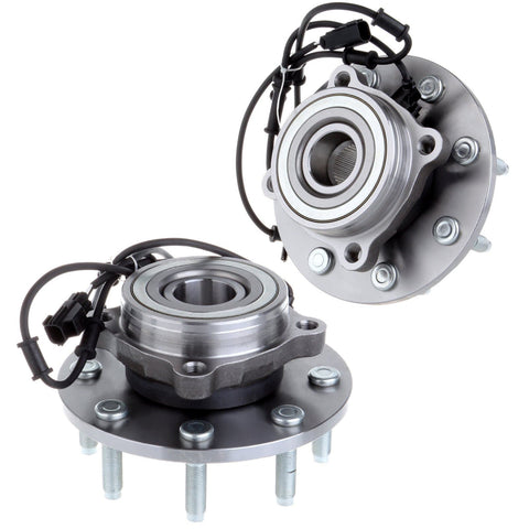 ECCPP 2 NEW Front Wheel Hub Bearing Assembly For 2003 2004 2005 DODGE RAM 2500 3500 8 Lug W/ABS