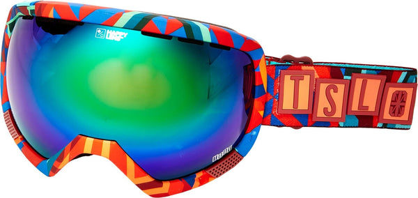 Spy Optic Platoon Spy/Tsl/Travis/Happy Green Spectra/Happy Lucid Silver One Size