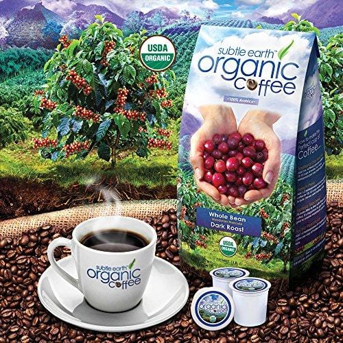 5LB Cafe Don Pablo Subtle Earth Organic Gourmet Coffee - Dark Roast - Whole Bean Coffee - USDA Certified Organic Arabica Coffee - (5 lb) Bag