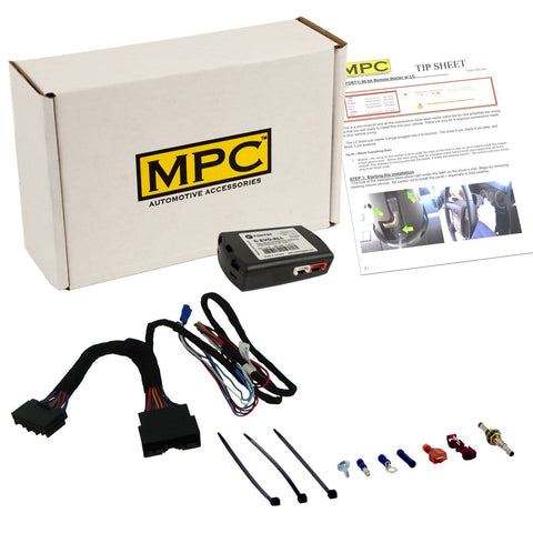 MPC Complete Plug-n-Play OEM Remote Activated Remote Start Kit for 2014-2018 Ford Fusion Push-to-Start ONLY - Firmware Preloaded