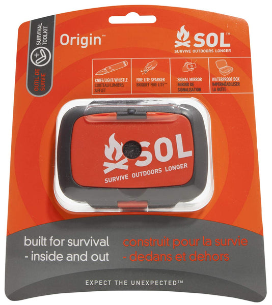 S.O.L. Origin Waterproof Survival Tool Kit