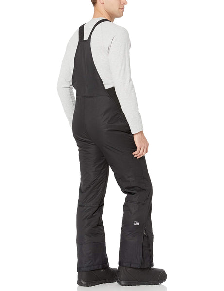 Arctix Men's Essential Insulated Bib Overalls, Black, 5X-Large (56-58W 34L)