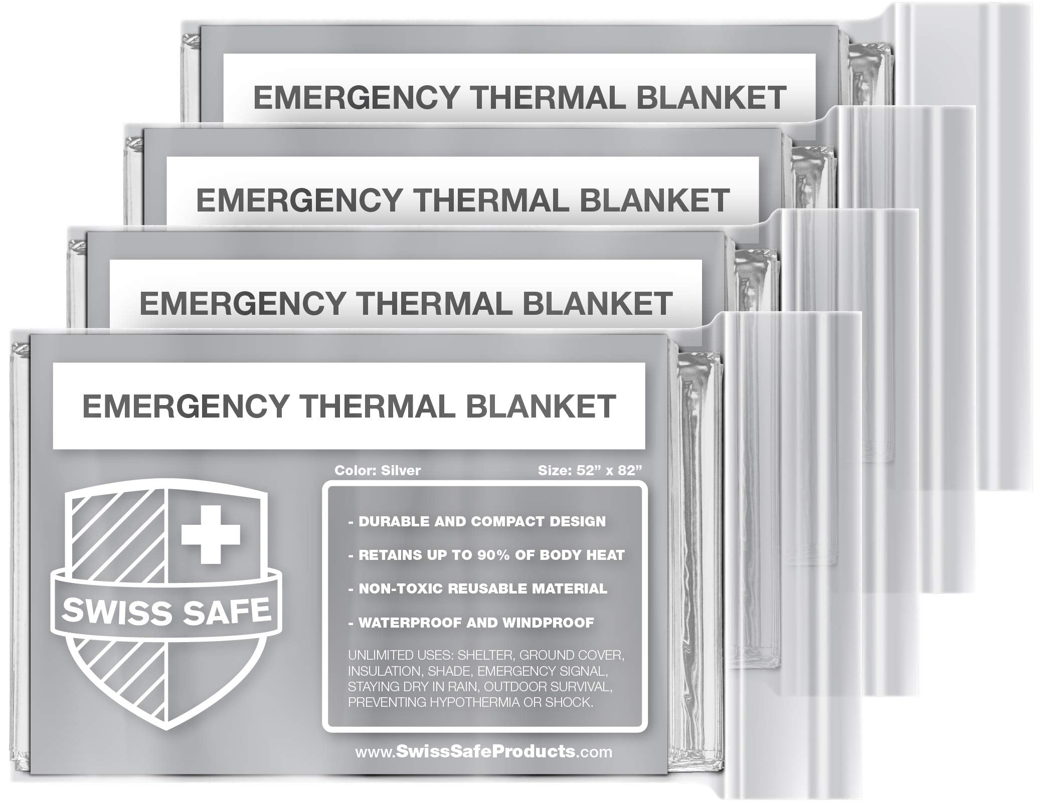Emergency Heat Blanket Outdoor Thermal Insulation Blankets for outside