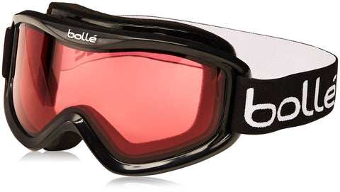 Bolle Mojo Snow Goggles (Shiny Black, Vermillon)