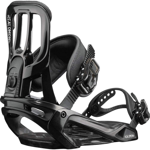 SALOMON Pact Snowboard Bindings Black Mens Sz L (10-14)