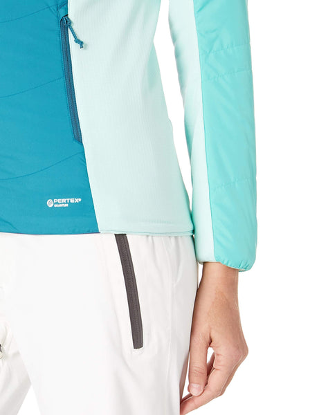 Salomon Women's Drifter Mid JACKET , Deep Lagoon/Waterfall, XL