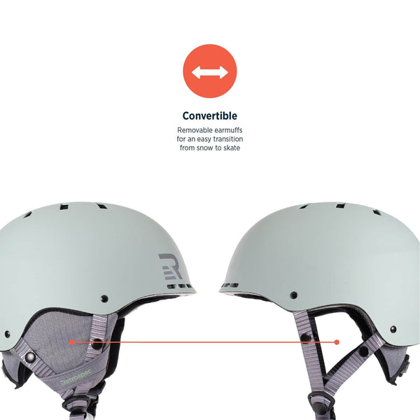Retrospec Traverse H2 2-in-1 Convertible Helmet with 10 Vents