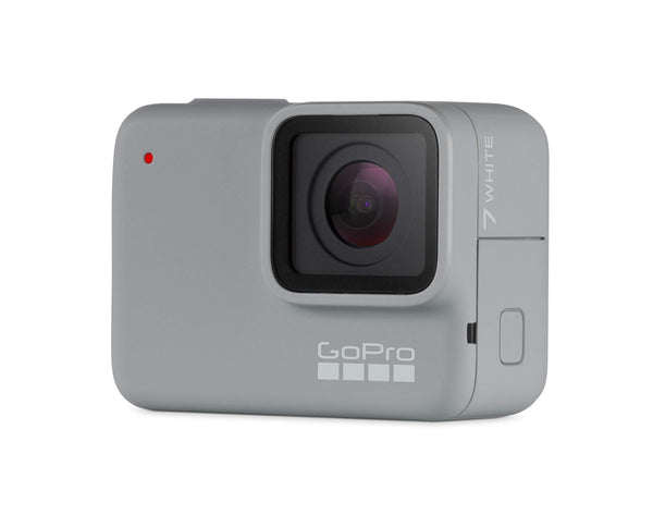 GoPro Hero7 White - Waterproof Action Camera with Touch Screen 1080p HD Video 10MP Photos