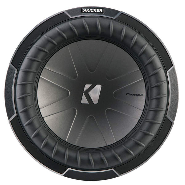 Kicker CompQ10 Q-Class 10-Inch (25cm) Subwoofer, Dual Voice Coil 4-Ohm - Ultra Pickleball