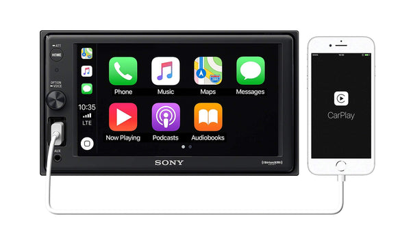 Sony XAVAX1000 6.2" (15.7 cm) Apple CarPlay Media Receiver with Bluetooth