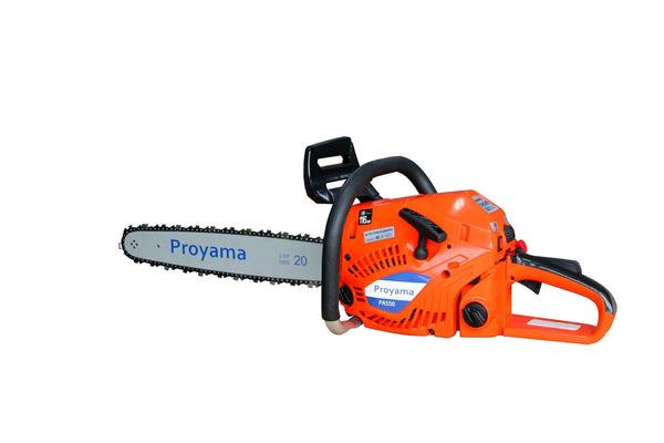 Proyama 52cc 20 Inch Gas Chainsaw with Two Chains & Carrying Bag