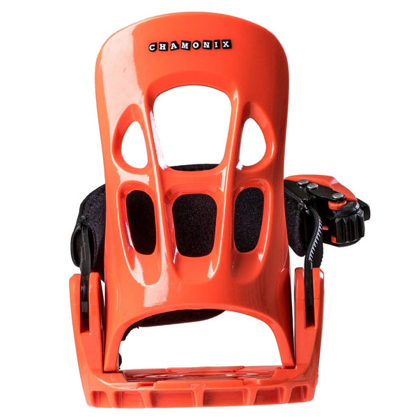 Chamonix Panda Kids Snowboard Bindings Black/Red Sz XS (10K-2)