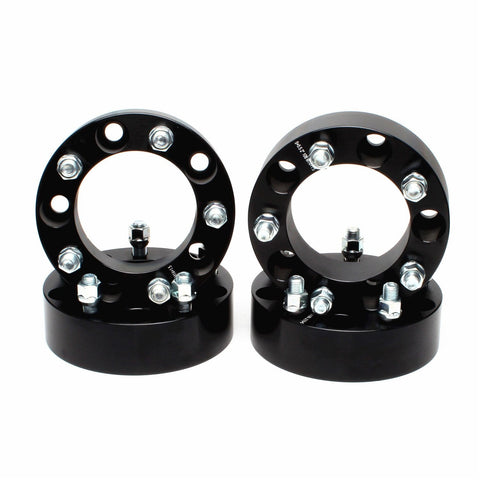 APL-032BK 4pcs 5x5.5 to 5x5.5 Bolt Pattern Hubcentric Wheel Spacers 2"(50mm) Thick with 14x1.5 Studs 108MM Hub Bore for Dodge Ram 1500 2012-2018 Black