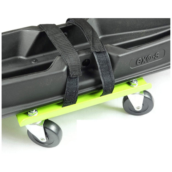 KASTFORCE KF2014 Snowmobile Dolly Heavy Duty 1500Lbs V-Slide with Rubber Pad Protecting Skis and 2 Pairs of Heavy Duty Straps Firmly Attaching on Skis, Sled Dolly, Snowmobiling