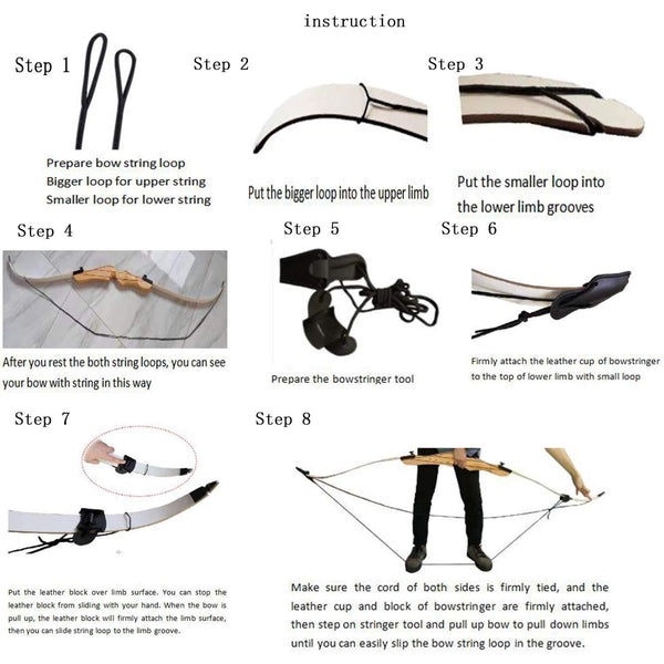 Gonex Takedown Recurve Bow, Hunting Archery Bow Long Bow for Beginner, 56" Right Handed Longbow 40 45 50lb Bow for Adults with Bow String,Black