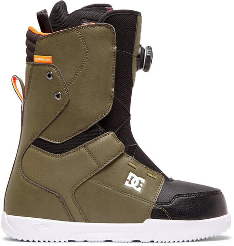 DC Scout BOA Snowboard Boots Mens Sz 11.5 Olive Night