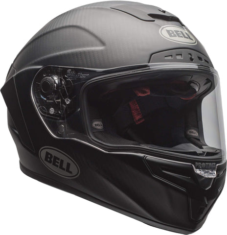 Bell Race Star DLX Full-Face Motorcycle Helmet (Matte Black, Large)