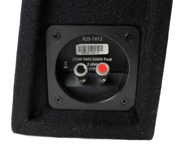 Rockford Fosgate R2S-1X12 R2 Shallow Prime Single 12-Inch Subwoofer Enclosure