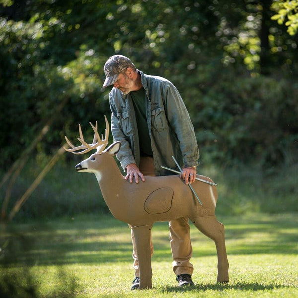 Field Logic Big Shooter Buck 3D Archery Target with Replaceable Insert Core
