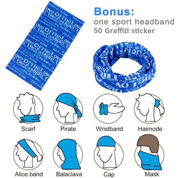 Zacro Ski & Cycling Helmet - Winter Snow Snowboard Skiing Helmet with CPSC and ASTM Certified,Compatible with Ski Goggles for Skiing, Comes with a Headwear and Personality Stickers (M 54-60cm)