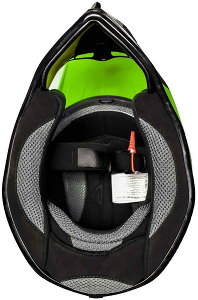 Typhoon Youth Kids Offroad Gear Combo Helmet Gloves Goggles DOT Motocross ATV Dirt Bike MX Motorcycle Green (Medium)