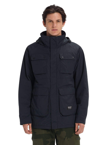 Burton Men's Men's Falldrop Jacket, True Black, Large