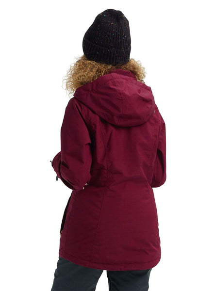 Burton Womens Jet Set Jacket, Port Royal Heather New, Small