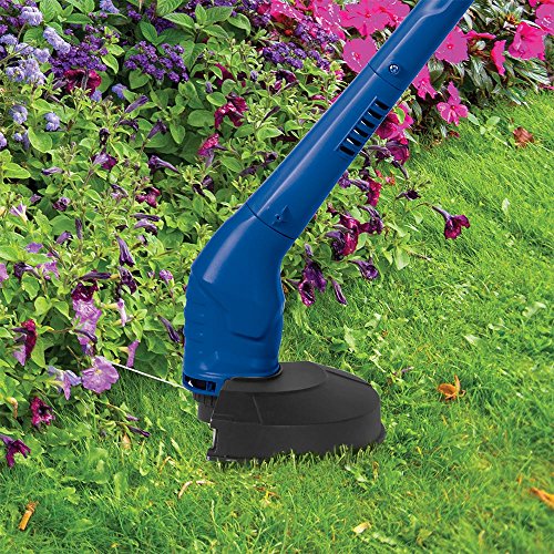 Sun Joe TRJ607E-SJB 10-Inch 2.5 Amp Electric String Trimmer, Dark Blue