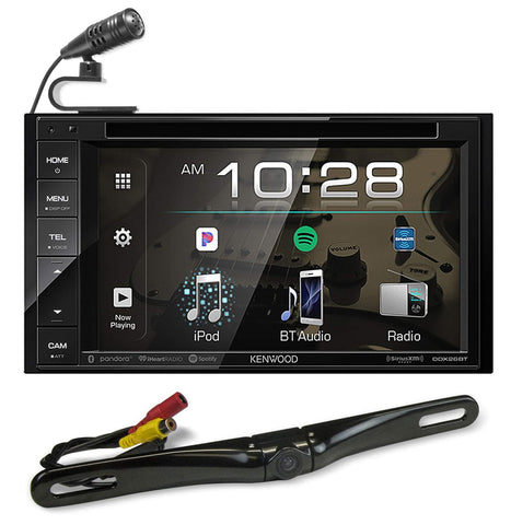 Kenwood DDX26BT 6.2" Car DVD Monitor Bluetooth Receiver w/USB+Backup Camera