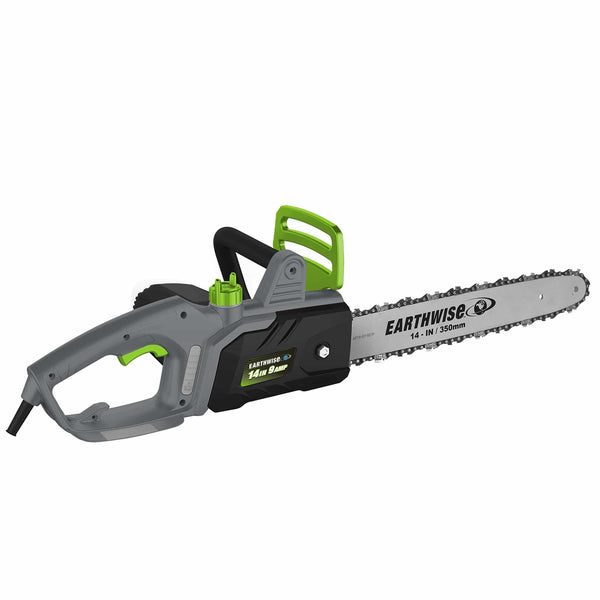 Earthwise CS33014 14 in. 9-Amp Corded Electric Chainsaw