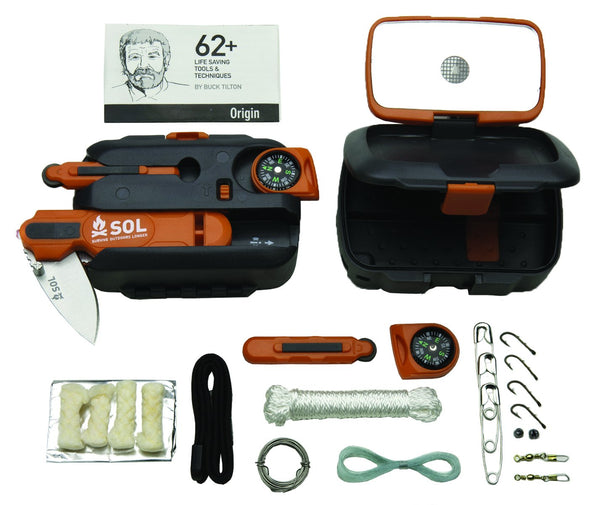 S.O.L. Origin Waterproof Survival Tool Kit