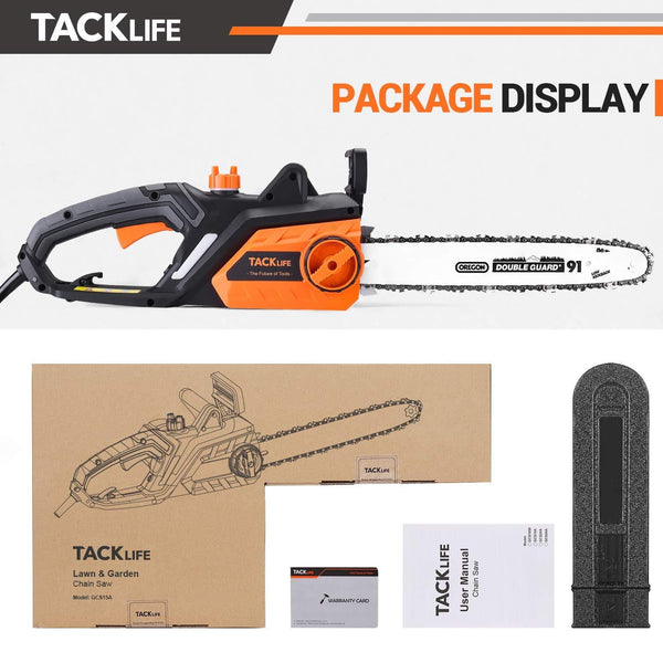 TACKLIFE TK 15A Electric Chainsaw - GCS15A