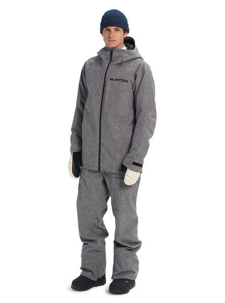 Burton Men's Gore-Tex Radial Shell Jacket, Bog Heather, Medium