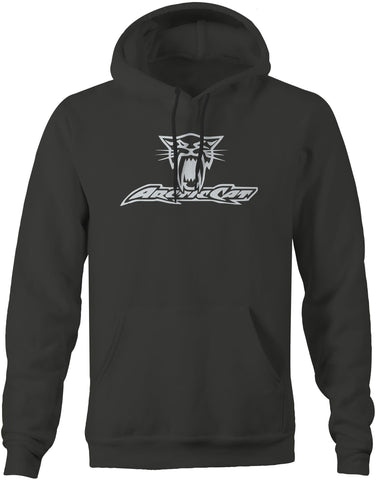 Artic Cat Racing Snowmobile Powersports Mens Hoodies for Men XLarge Dark Heather Gray